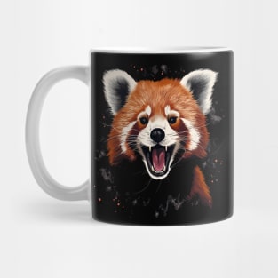 Red Panda Smiling Mug